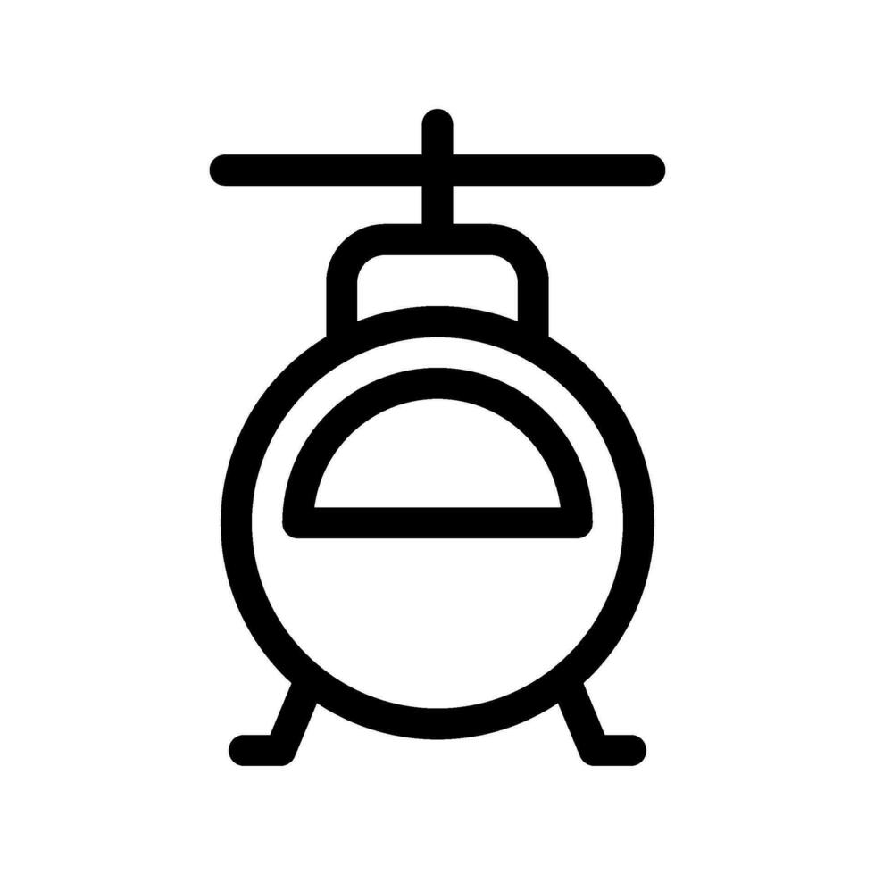 helikopter ikon vektor symbol design illustration