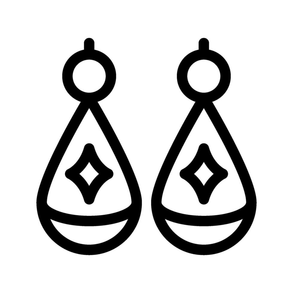 Ohr Ringe Symbol Vektor Symbol Design Illustration