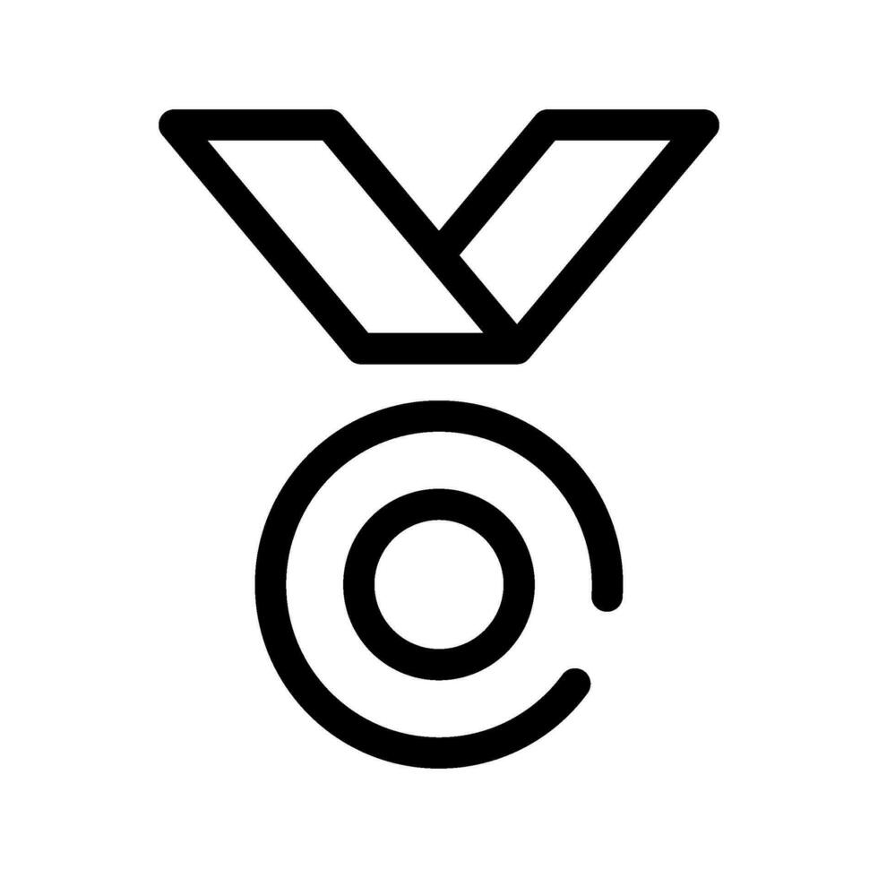 Medaille Symbol Vektor Symbol Design Illustration