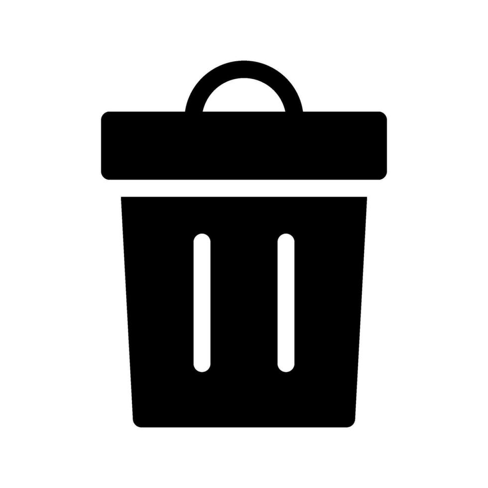 Müll Symbol Vektor Symbol Design Illustration