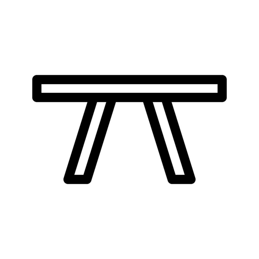 Tabelle Symbol Vektor Symbol Design Illustration