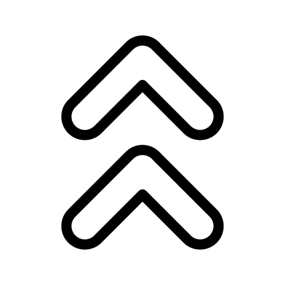 upp pilar ikon vektor symbol design illustration