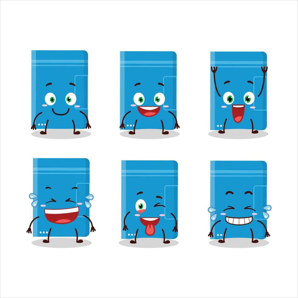tecknad serie karaktär av kraft Bank med leende uttryck vektor