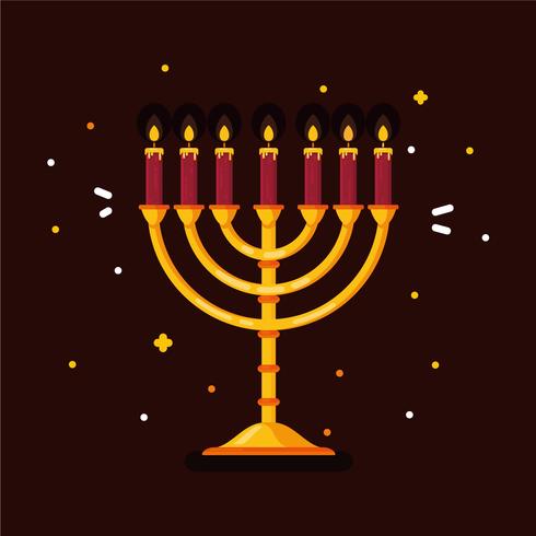 Menorah-Vektor vektor