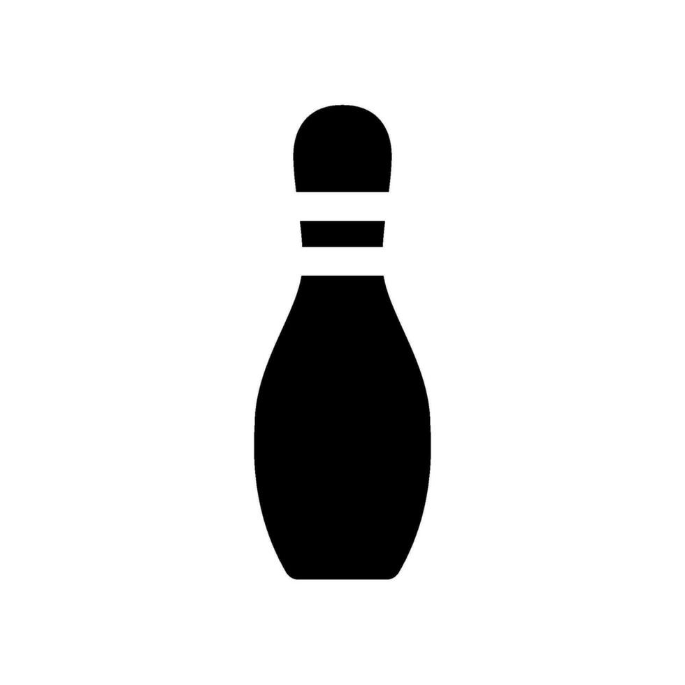 Bowling auffällig Sieg Symbol Vektor Design Vorlagen