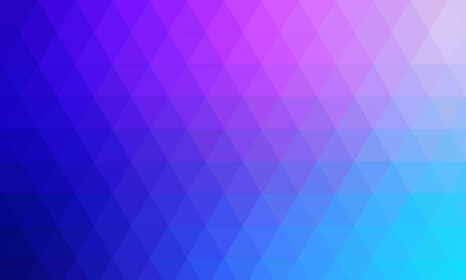 polygonal Hintergrund mit ein Komposition von Gradient Farben lila Blau Rosa. vektor