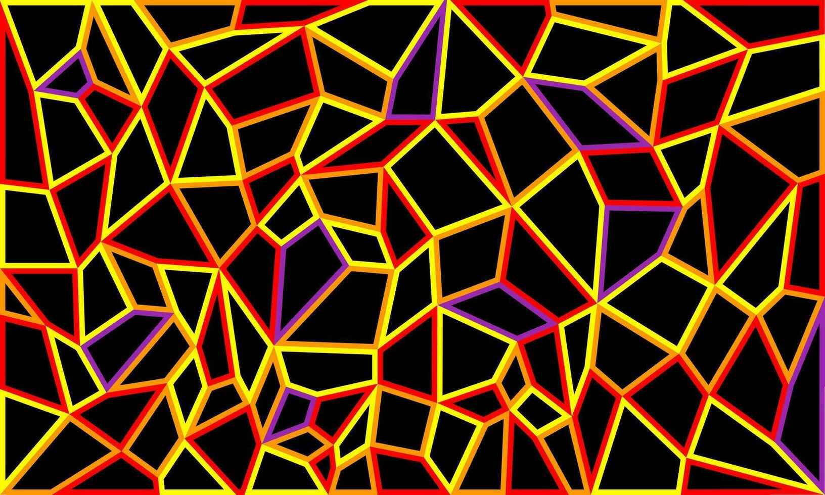 Voronoi, geometrisch Muster Hintergrund Bildung Stein Stiftung Reihe. vektor