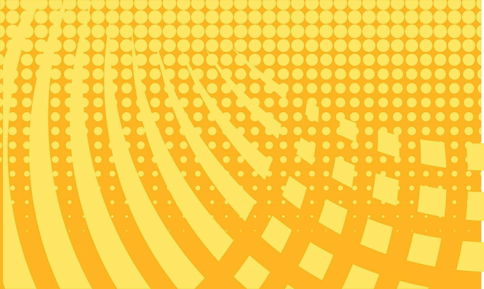 Gelb Sunburst Hintergrundlicht von ein Starburst.vintage Hintergrund mit radial Strahlen.comic Kunst von das 60er Jahre.Punkt Muster aufwendig Dekoration.Vektor eps vektor
