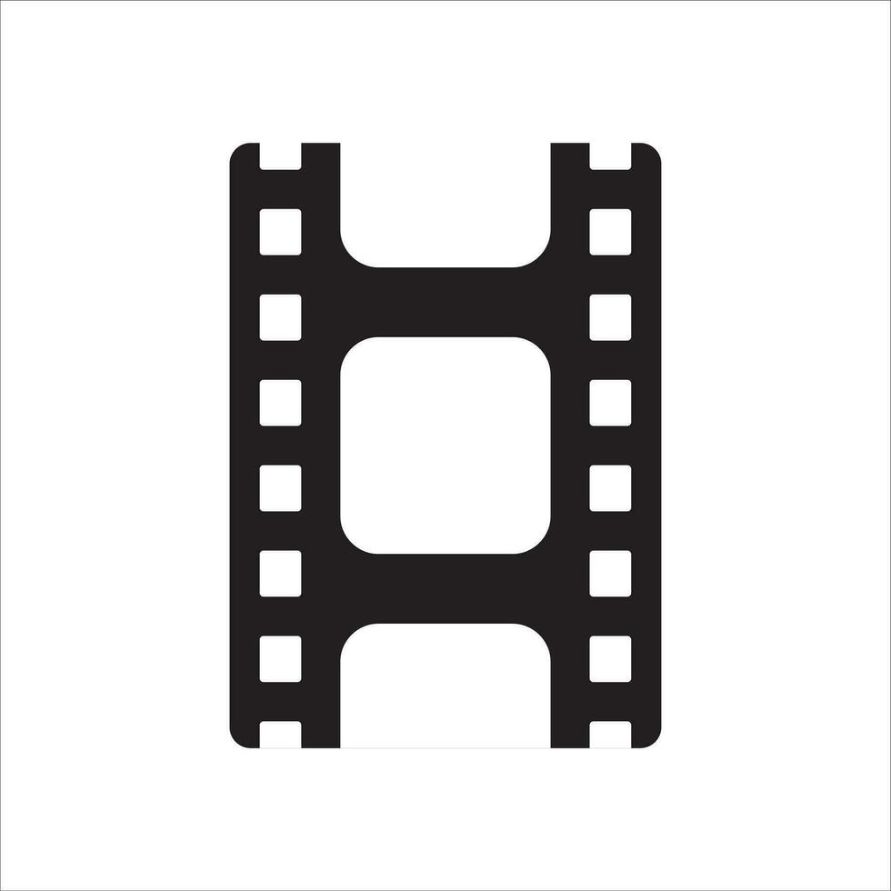 fotografisk filma ikon vektor illustration symbol