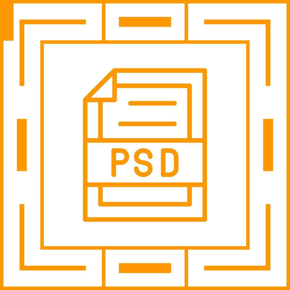 psd Datei Vektor Symbol