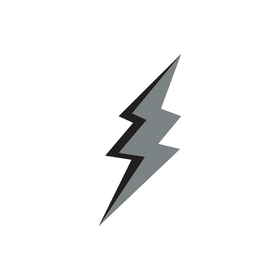 Leistung Blitz Logo Vektor Illustration Geschäft Element und Symbol Design