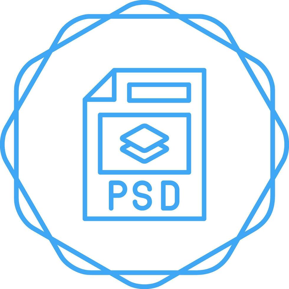 psd Datei Vektor Symbol