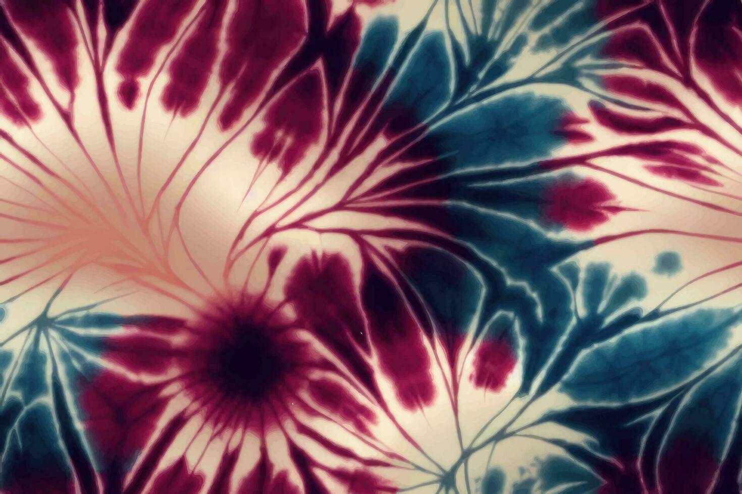 slips färga shibori tye dö abstrakt måla batik borsta bläck spiral virvla runt tyg retro botanisk cirkel design geometrisk upprepa teckning bricka vektor grön brun mörk blå färger , Färg fyrverkeri