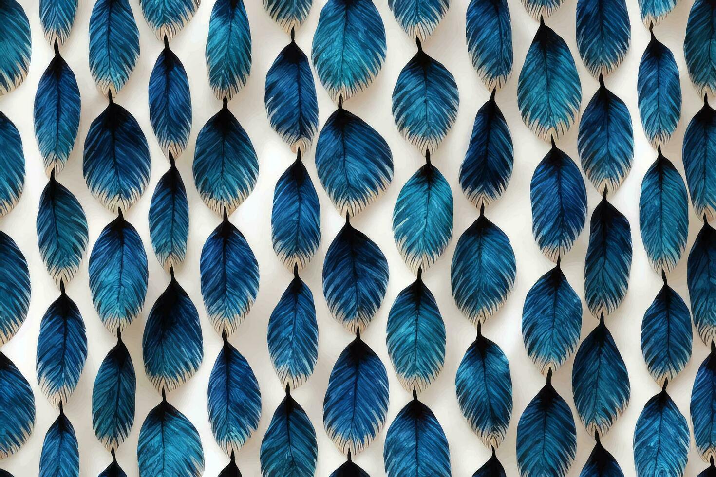 slips färga shibori tye dö abstrakt måla batik borsta bläck spiral virvla runt tyg retro botanisk cirkel sömlös design geometrisk upprepa teckning bricka vektor grön brun mörk blå färger , blå fjädrar