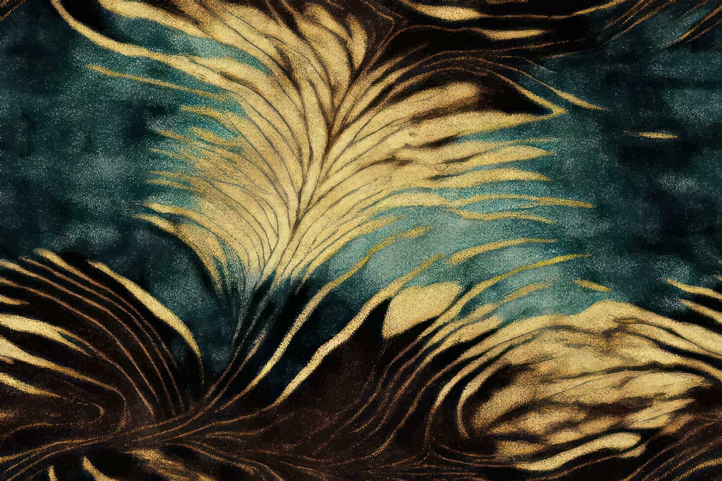 slips färga shibori tye dö abstrakt måla borsta batik bläck spiral virvla runt tyg retro botanisk cirkel design geometrisk upprepa teckning bricka vektor grön brun mörk blå färger , Björn päls hud