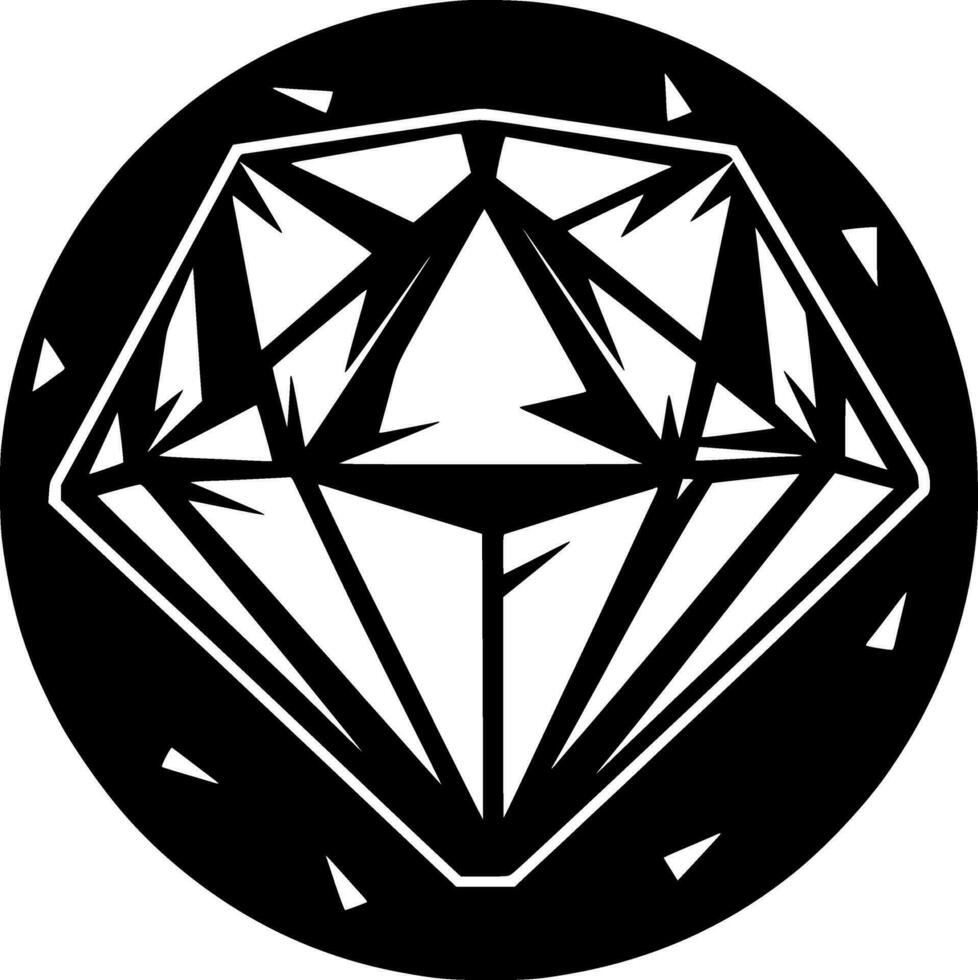 diamant - hög kvalitet vektor logotyp - vektor illustration idealisk för t-shirt grafisk