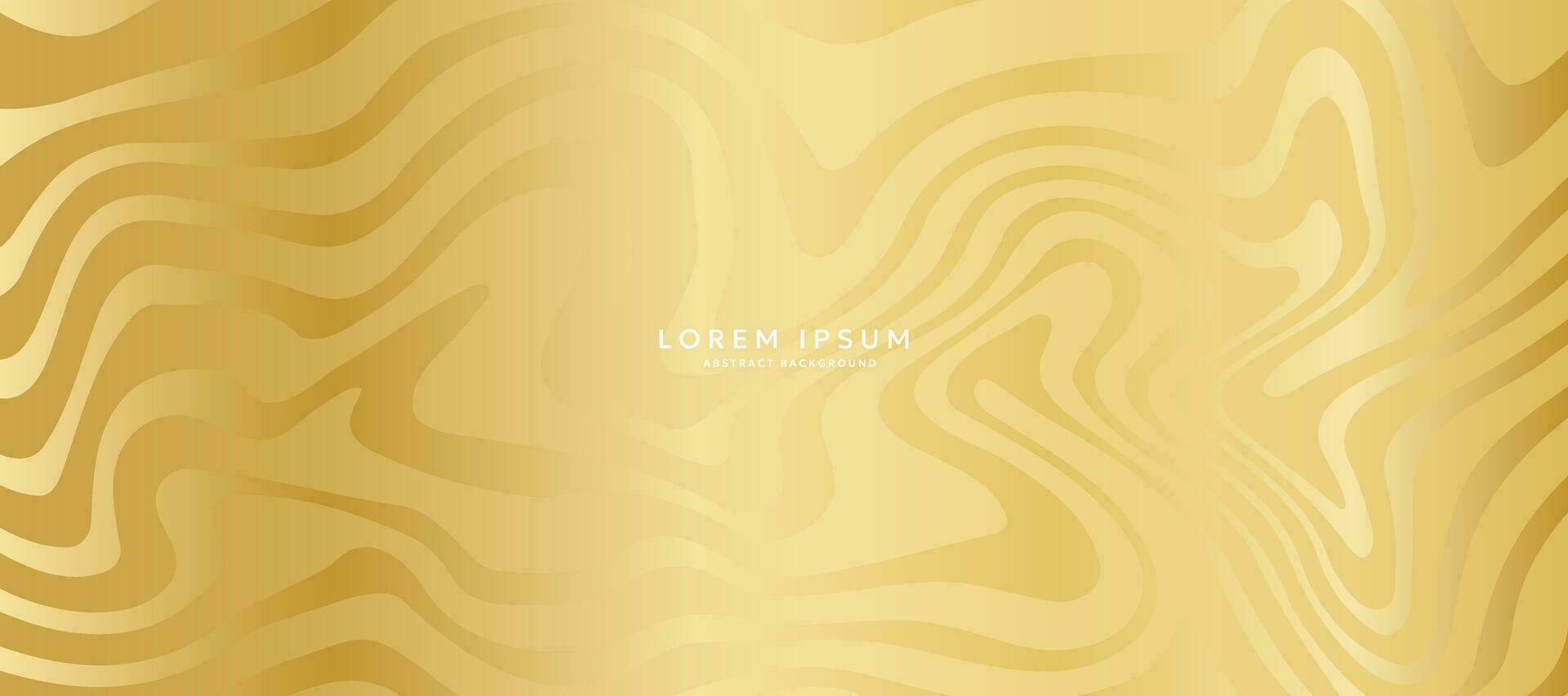 Technologie Hintergrund Design Prämie golden Luxus abstrakt Muster, Geschäft Vektor Hintergrund, kosmetisch und Zubehör Broschüre Vorlage.