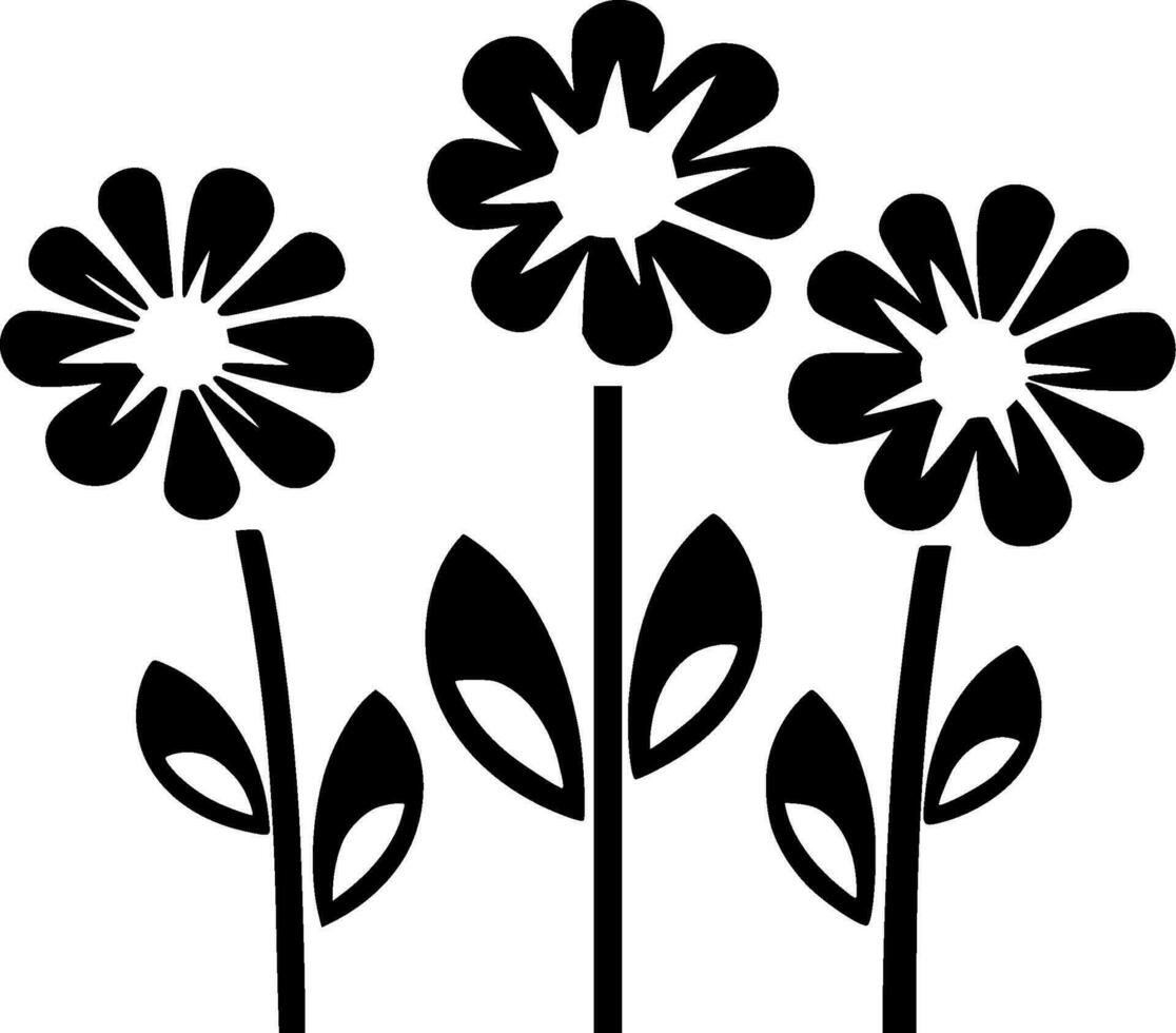 blommor - hög kvalitet vektor logotyp - vektor illustration idealisk för t-shirt grafisk
