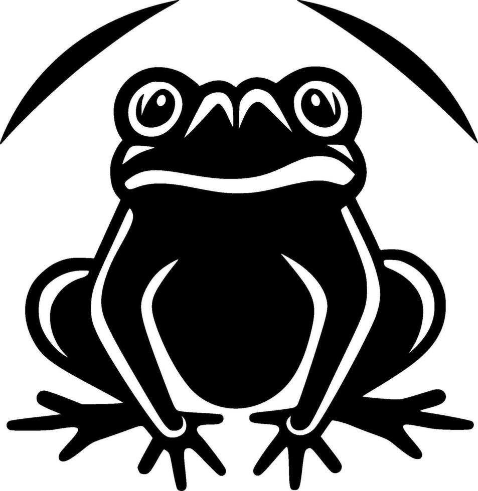 Frosch - - hoch Qualität Vektor Logo - - Vektor Illustration Ideal zum T-Shirt Grafik