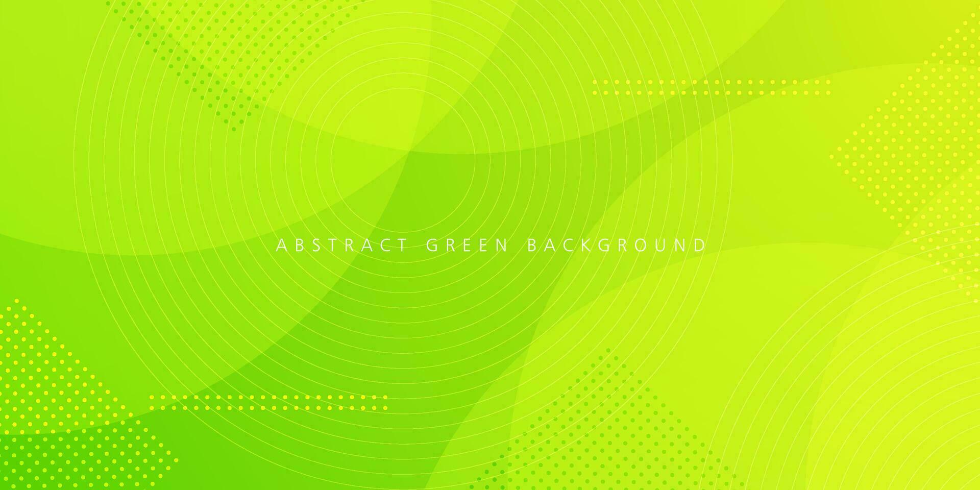 hell bunt Kreis abstrakt Hintergrund mit Grün Gradient Farbe Kombination. Sanft Farbe und Overlay Formen auf Hintergrund. eps10 Vektor