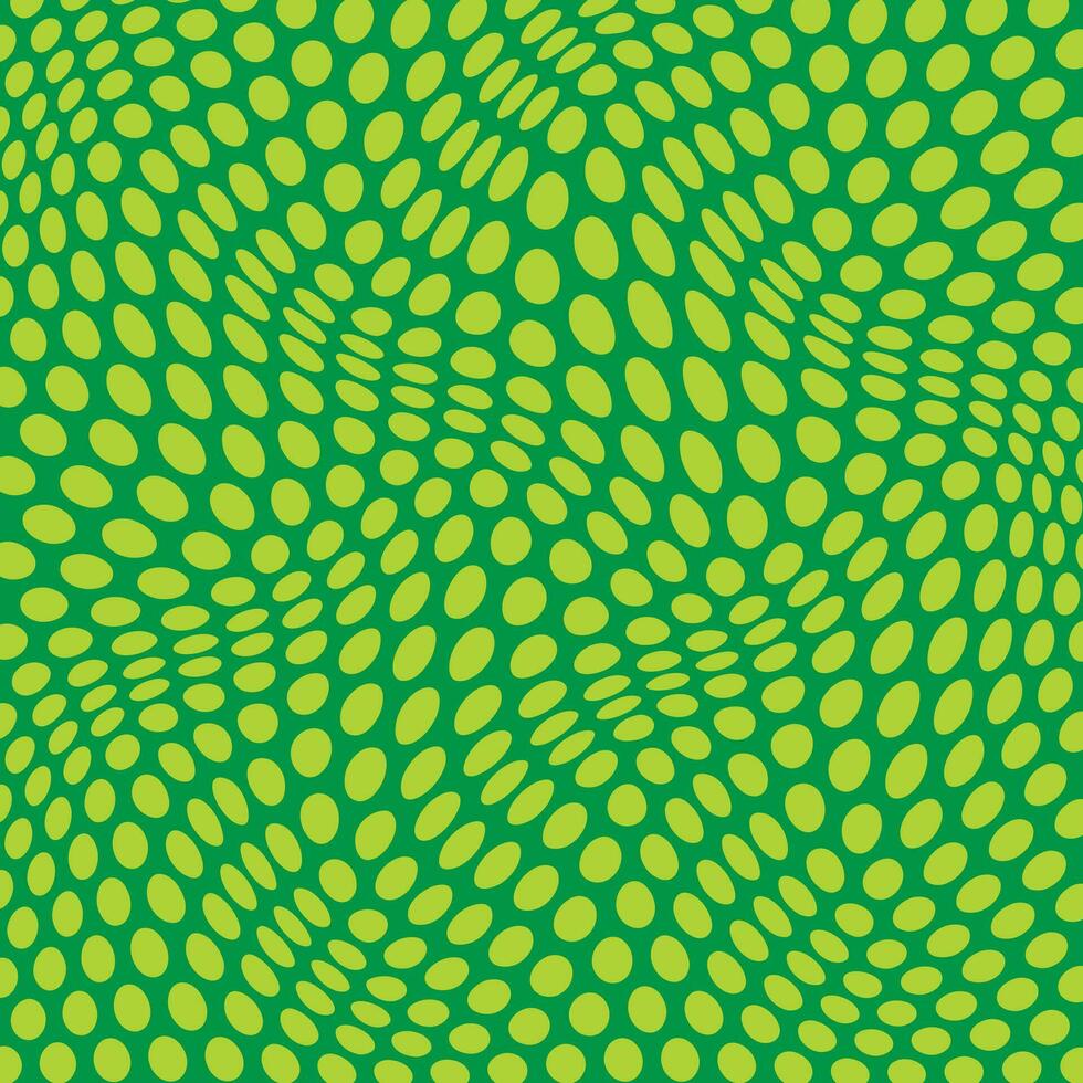 abstrakt grön polka punkt mönster konst med grön bakgrund vektor