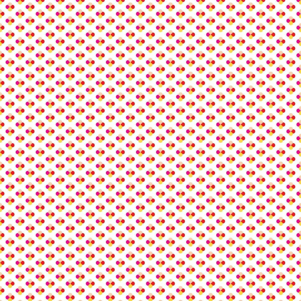 abstrakt rot Rosa geometrisch Punkt Muster, perfekt zum Hintergrund, Hintergrund. vektor