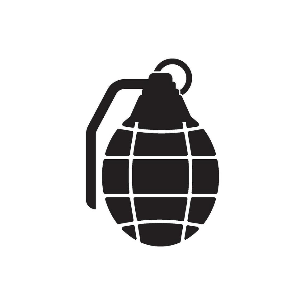 Granate Symbol Logo Vektor Illustration Vorlage Design.