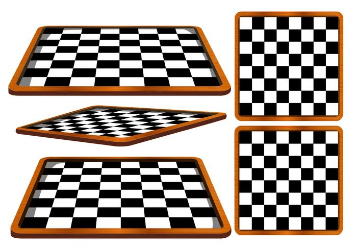 Checkerboard Vinklar Vector