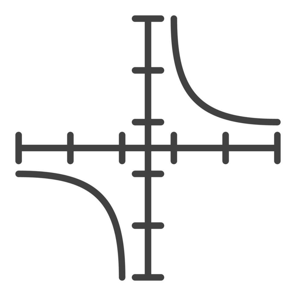 Mathematik Graph Vektor Konzept minimal Gliederung Symbol oder Zeichen