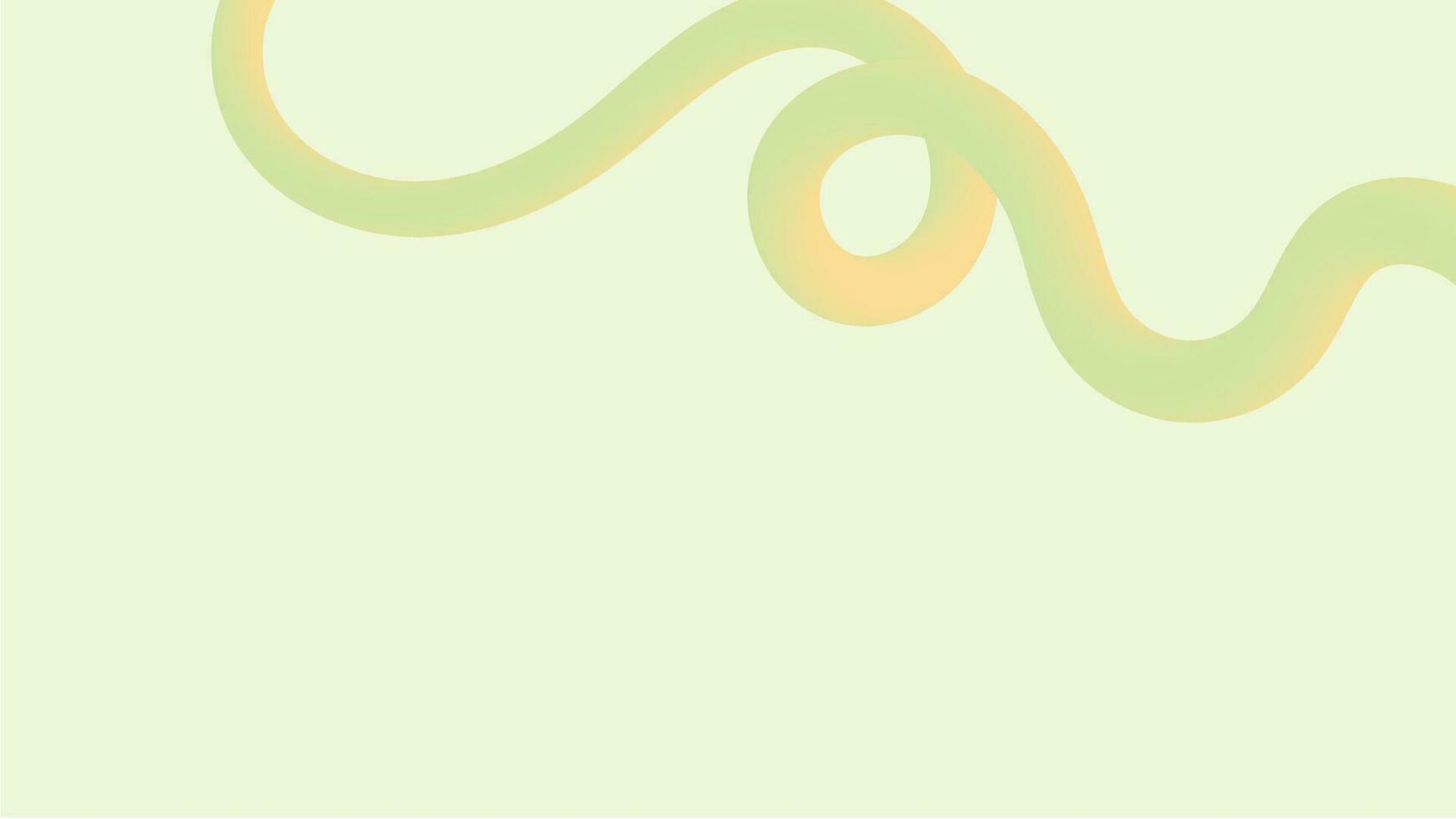 3d grön linje abstrakt lutning bakgrund vektor