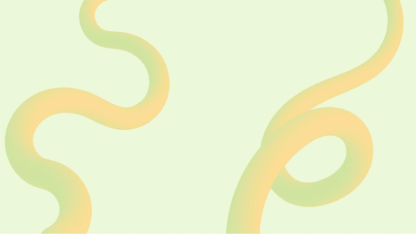 3d Grün Linie abstrakt Gradient Hintergrund vektor