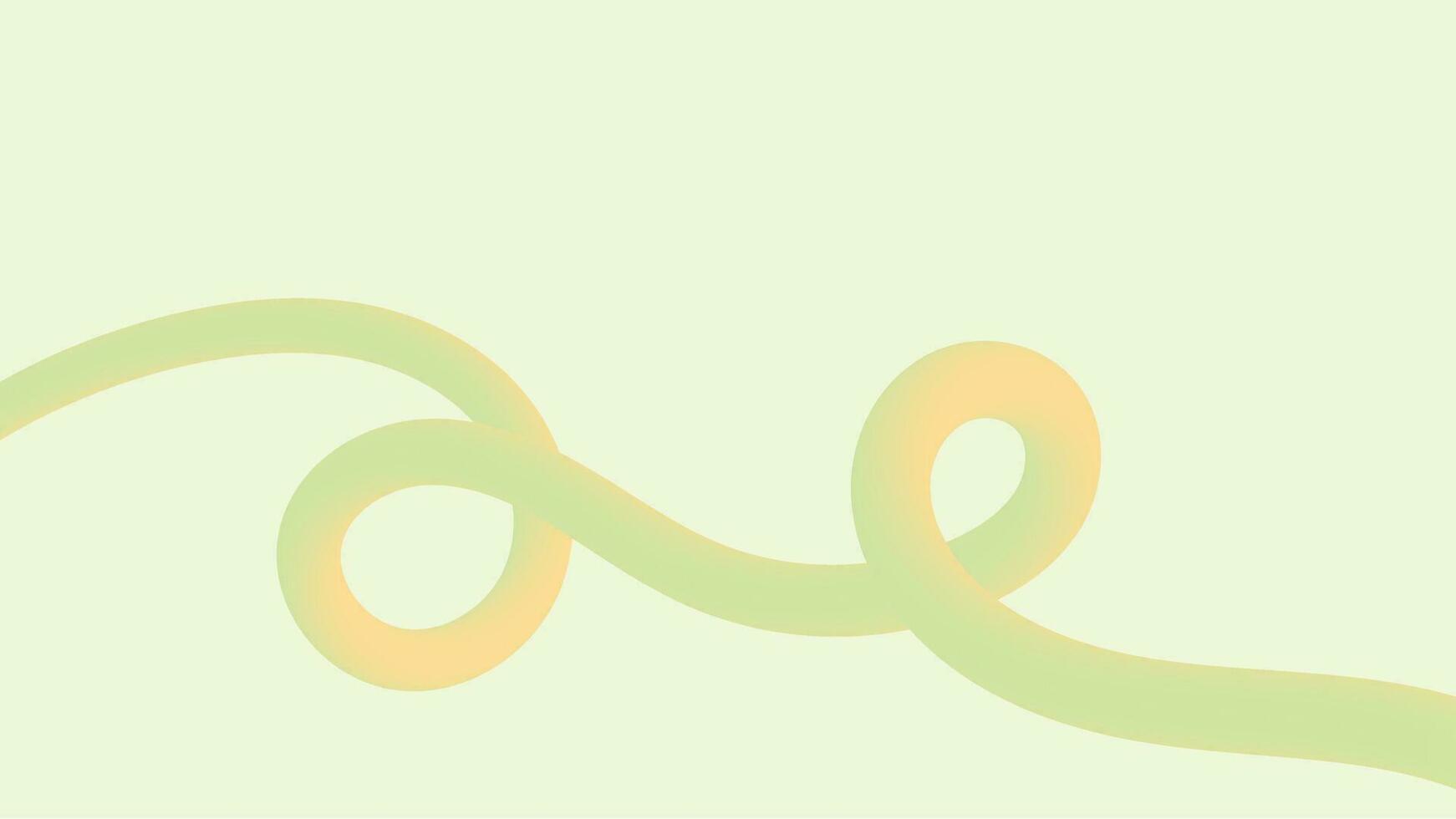 3d Grün Linie abstrakt Gradient Hintergrund vektor