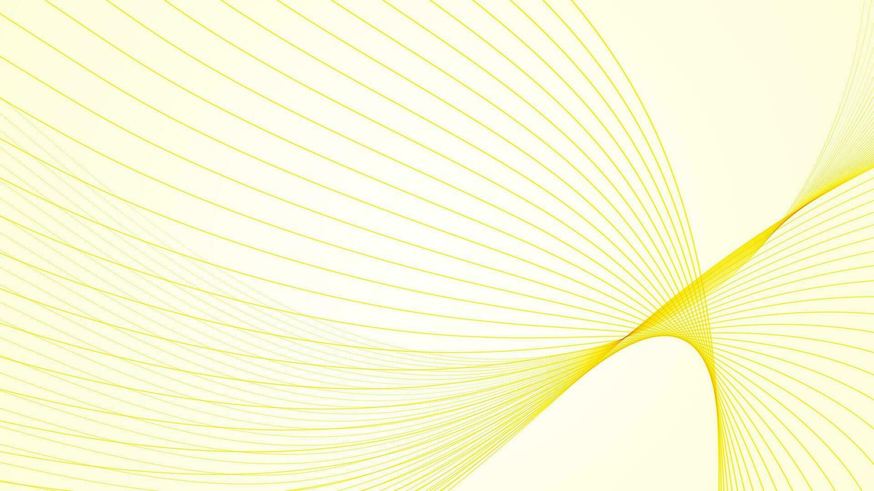 enkel abstrakt bakgrund med gul rader i de sammansättning. vektor