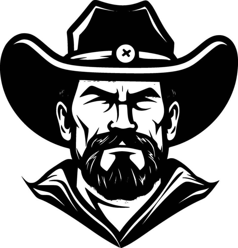 Cowboy - - hoch Qualität Vektor Logo - - Vektor Illustration Ideal zum T-Shirt Grafik