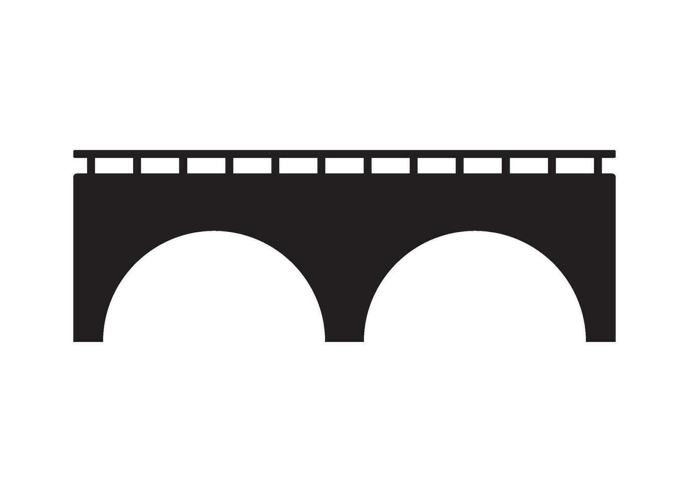 Brücke Symbol Design Illustration Vektor