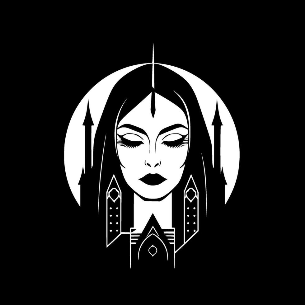 gotik - hög kvalitet vektor logotyp - vektor illustration idealisk för t-shirt grafisk