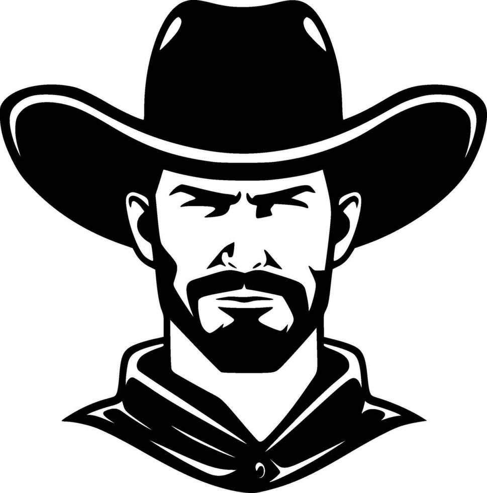 Cowboy - - hoch Qualität Vektor Logo - - Vektor Illustration Ideal zum T-Shirt Grafik