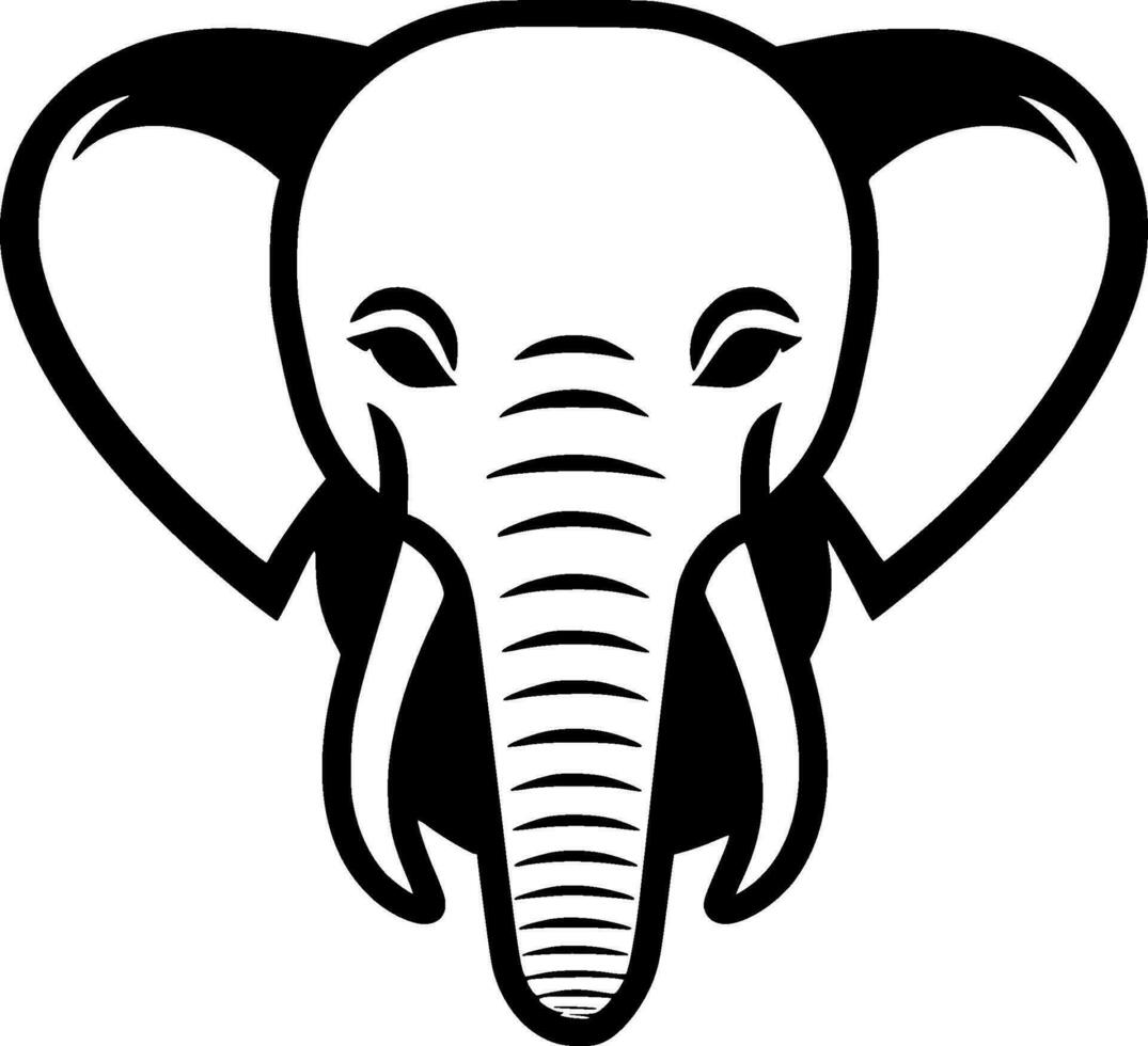 Elefant - - hoch Qualität Vektor Logo - - Vektor Illustration Ideal zum T-Shirt Grafik