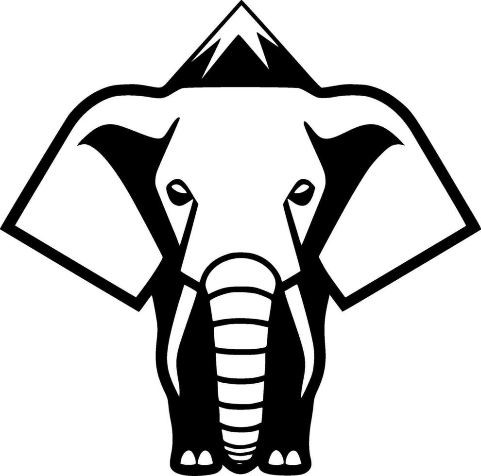 Elefant - - hoch Qualität Vektor Logo - - Vektor Illustration Ideal zum T-Shirt Grafik