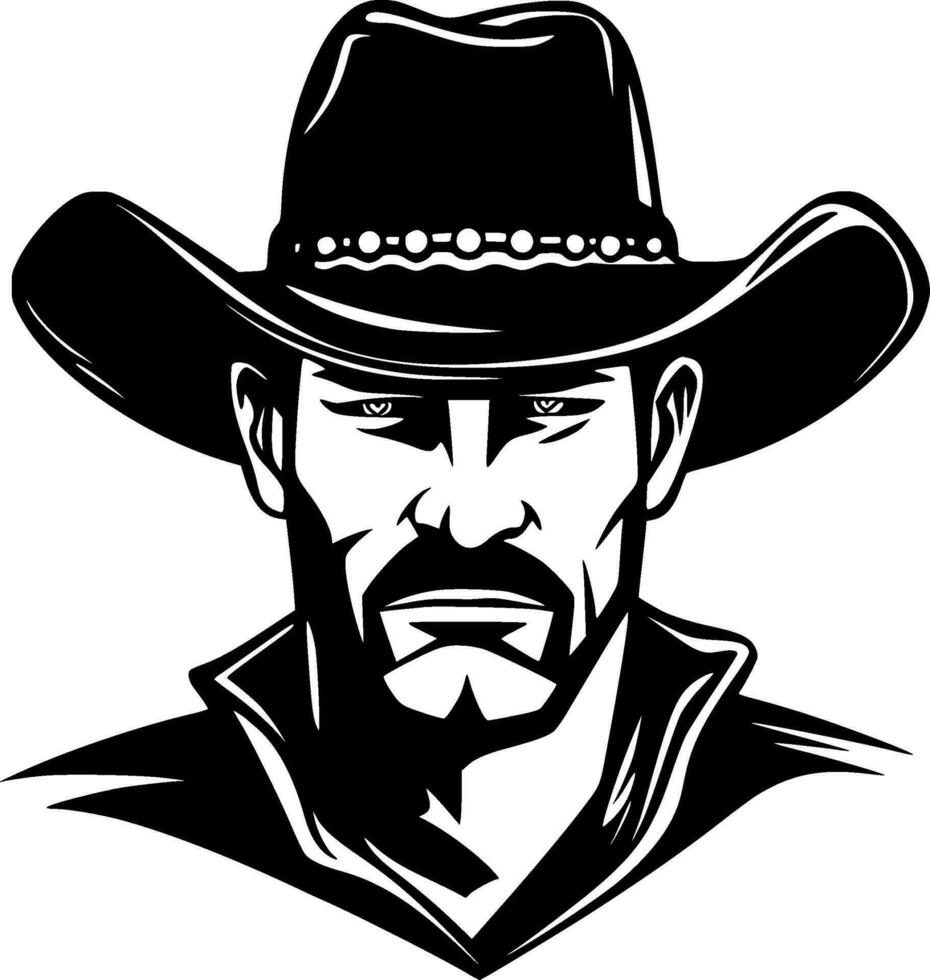Cowboy - - hoch Qualität Vektor Logo - - Vektor Illustration Ideal zum T-Shirt Grafik