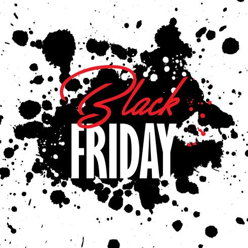 Black Friday-Grunge-Verkaufshintergrund vektor