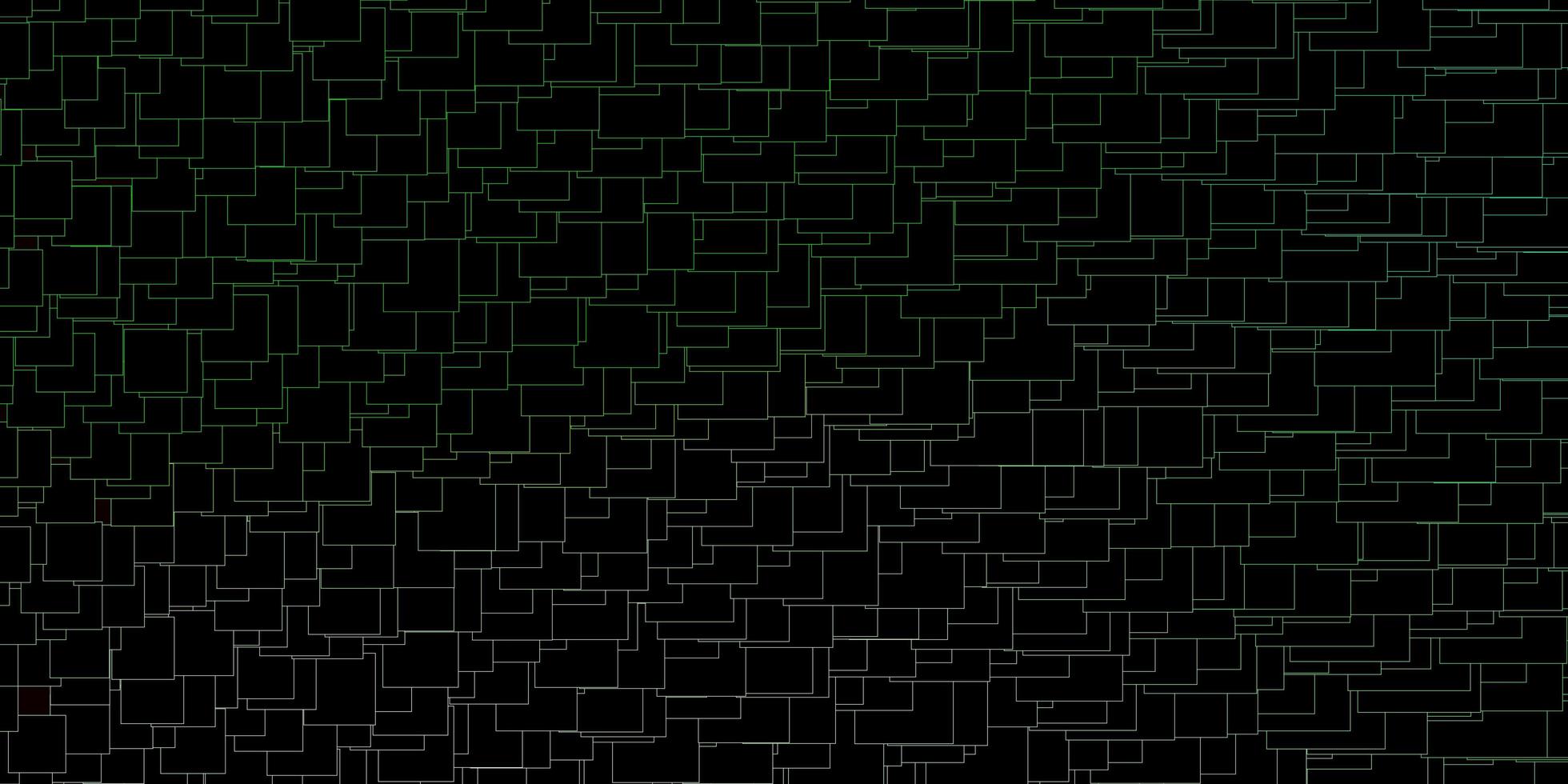 dunkelgrüne Vektortextur im rechteckigen Stil neue abstrakte Illustration mit rechteckigem Muster für Geschäftsbroschüren Broschüren vektor