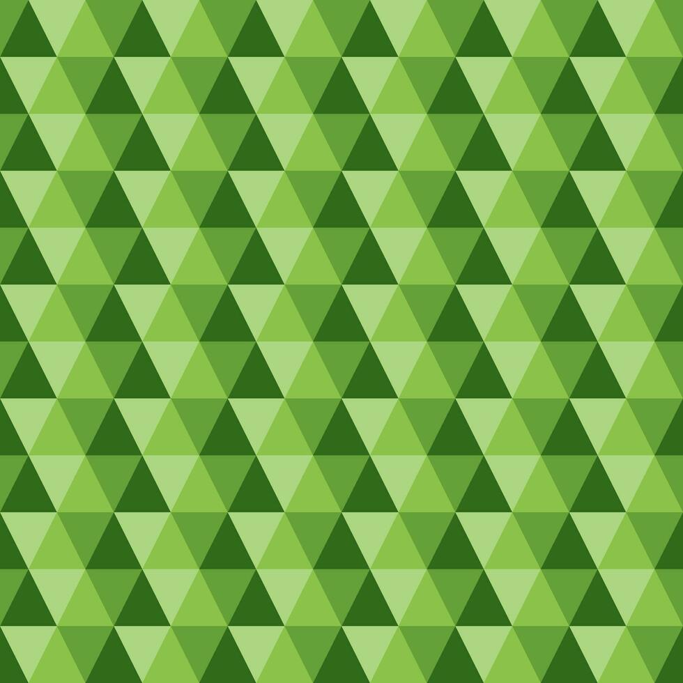 ljus grön skugga triangel mönster bakgrund. triangel mönster bakgrund. triangel bakgrund. sömlös mönster. för bakgrund, dekoration, gåva omslag vektor