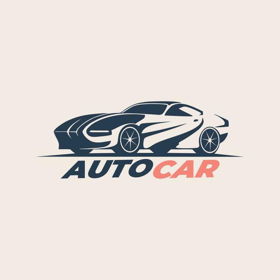 Auto Auto Garage Prämie Konzept Logo Design vektor