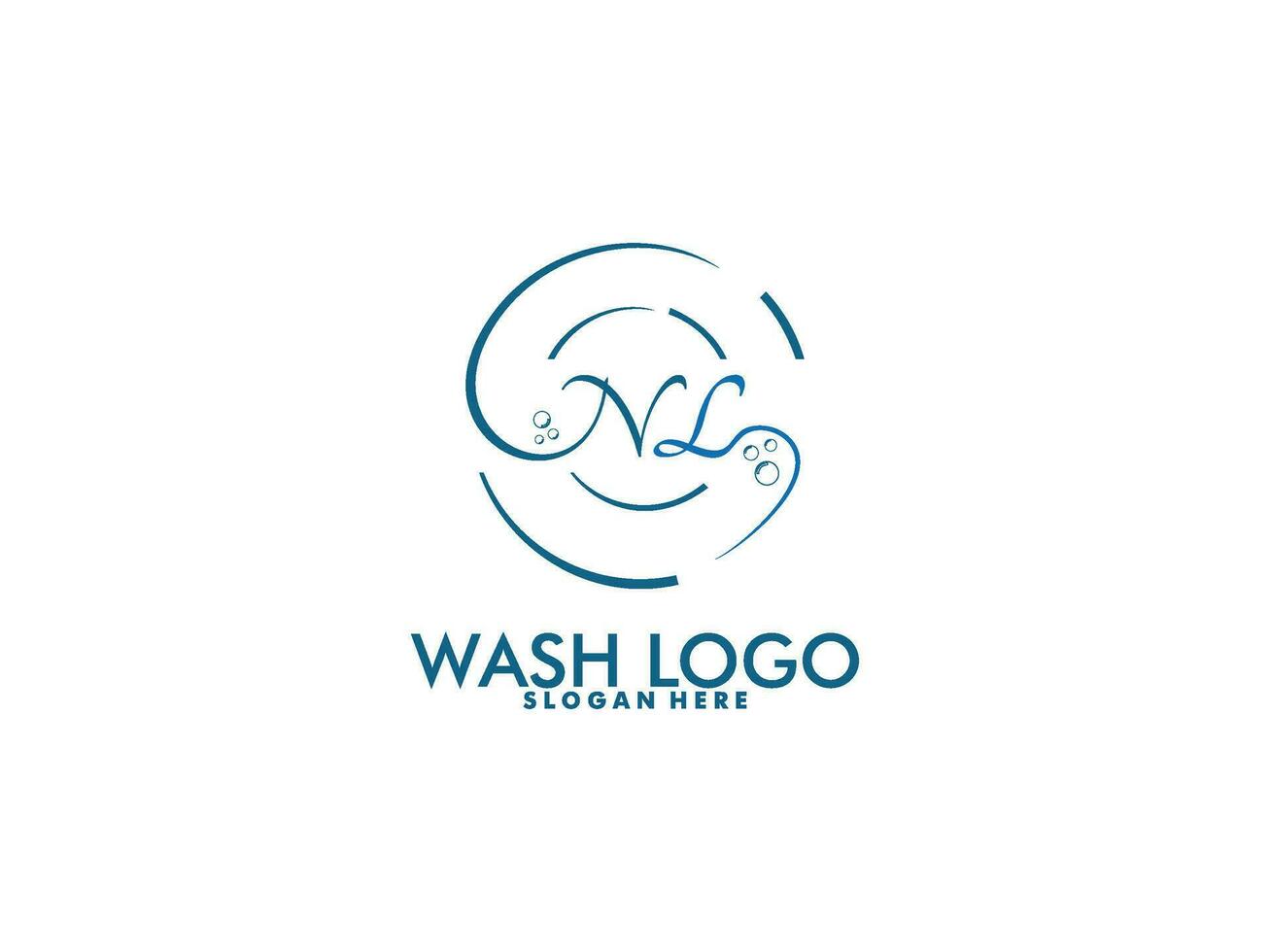 tvätt ikon tvättning maskin logotyp design för företag kläder tvätta rengör modern mall vektor