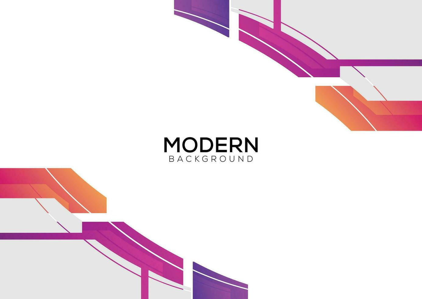 modern Geometrie abstrakt Gradient Hintergrund Design vektor