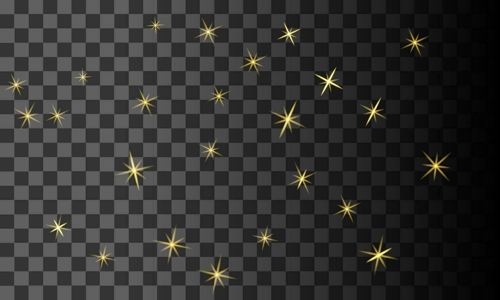 Gold Sterne, funkelt, schimmern, festlich glänzend Hintergrund, Hintergrund, zum Weihnachten und Neu Jahr, Vektor Illustration im eps10 Format