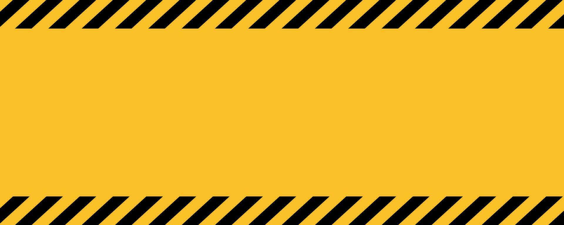svart och gul varning linje randig tecken bakgrund. eps10 vektor