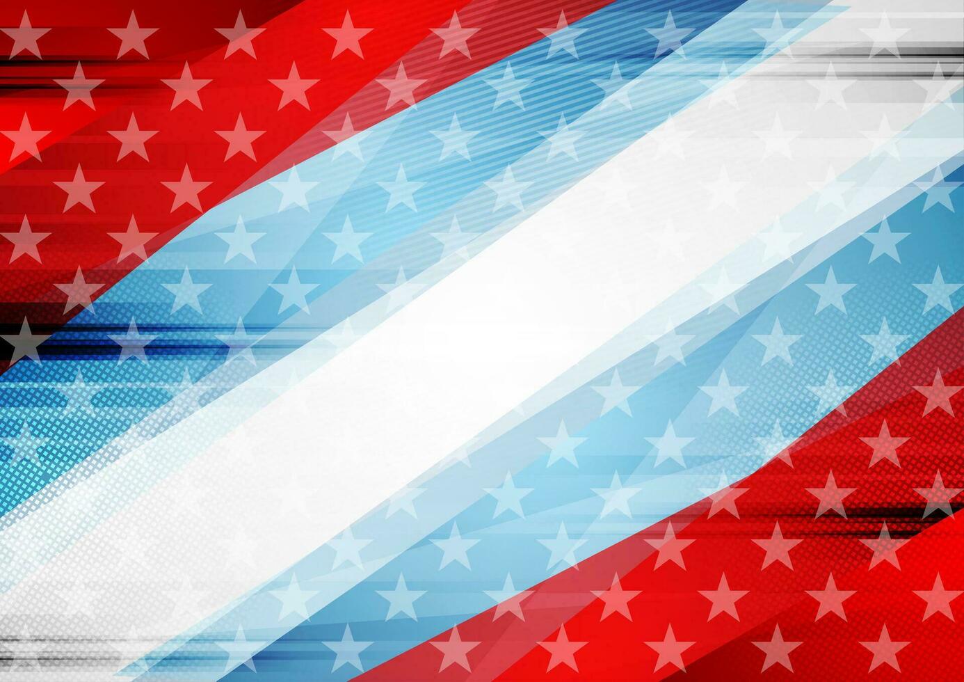grunge begrepp USA flagga abstrakt bakgrund vektor
