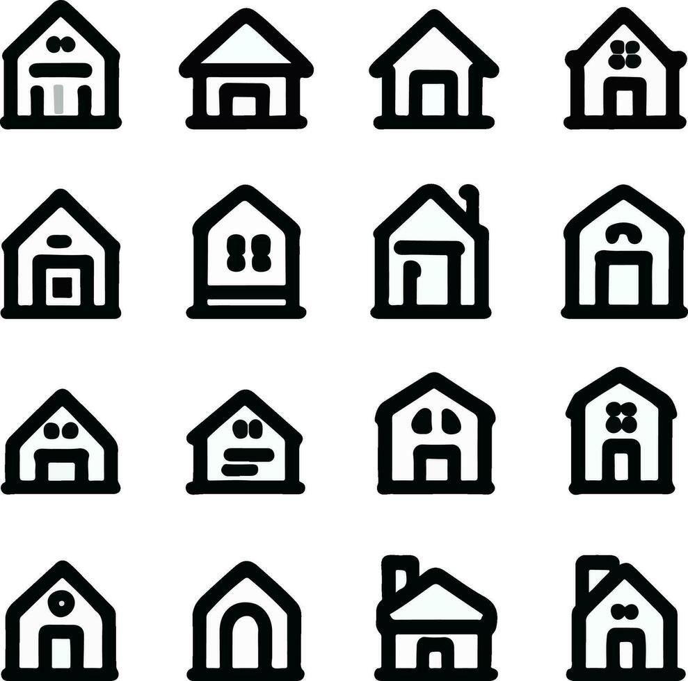 hus ikon Hem vektor illustration symbol